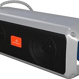 MAKPOWER Wireless Bluetooth Speaker | 20W Output Power | RGB Lighting | Superior Sound Quality | 10-Hour Playtime | Portable Design | Multiple Connectivity Options (Bluetooth/USB/microSD) (Gray)-25