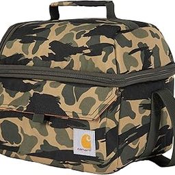 Carhartt Insulated 12 Can Two Compartment Lunch Cooler Blind Duck Camo OS-picture-12