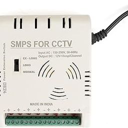 APPSTER 8 Channel SMPS for CCTV Camera Power Supply Adapter 12v Multi Port for Indoor Outdoor Security Surveillance Cameras System, Output 150-290V-9