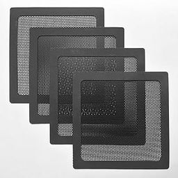 120mm Dust Filter for Computer Cooler Fan, Magnetic Frame PC Fan Dust Mesh PC Cooler Filter Dustproof PVC Cover Computer Fan Grills (4pc Pack)-image-75
