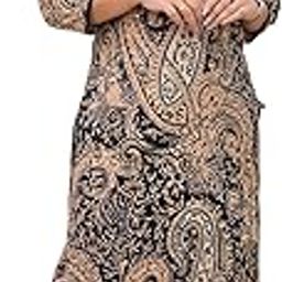 Kalamkari Printed Straight Kurta Set for Women | Printed | Office Wear |-picture-16