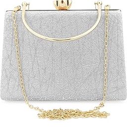 Bridal Clutch for Women – Elegant Evening Purse, Wedding Accessories, Satin Shoulder Bag for Brides, Bridesmaids, Formal Occasions, Prom, and Cocktail Parties-image-97