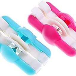2 Piece Mini Pom Pom Maker Fluff Ball Weaver Knitting Loom DIY Tool 20mm 25mm-3