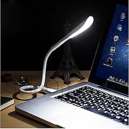 SWAPKART Portable Flexible Adjustable Eye Protection USB LED Desk Light Table Lamp for Reading, Working on PC, Laptop, Power Bank, Bedroom (Multicolour, Plastic, Pack of 1)-5