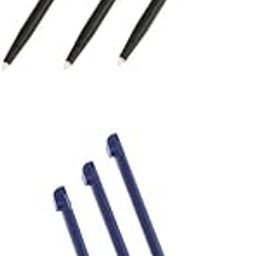 VELURA 6pcs Slot in Touch Screen Pen Stylus Resistive for 2DS Black+Blue|Video Games & Consoles | Video Game Accessories | Styluses-image-6