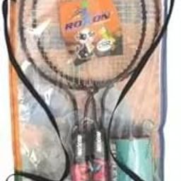 KNK Baby Kids Badminton Racket Set of 2 Piece Badminton Kit-30