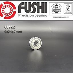 Generic 609ZZ Bearing ABEC-5 10PCS 9x24x7 mm Miniature 609Z Ball Bearings 609 ZZ EMQ Z3V3-81