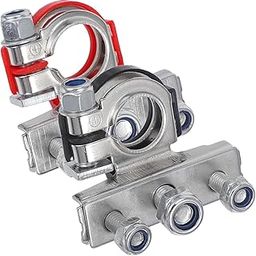 2 PCS Battery Terminal Clamp, Quick Release Terminal Clip,Universal Fit for Cars and Trucks, Secure Connection, Durable Design, Easy Installation, Reliable Power Transmission-image-62