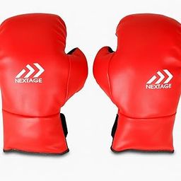 Nextage Kids Boxing Gloves 4oz – Red PU Gloves for Age 3-6 Years | Lightweight Punching Gloves for Training, Fitness & Play | Ideal Gift for Active Boys & Girls-image-52