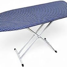 Benesta Premium T-Leg Wood Foldable Ironing Board (Blue Weave) | Foldable and Adjustable | Heavy Duty | 2 Year Warranty-image-46