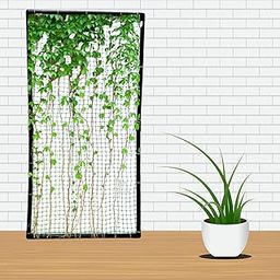 Garden Trellis Plant Support for Climbing Plant Vines Flowers Stands Trellis Plant Support Wire Lattices for Rose Grape Clematis Cucumber Black Green Garden Net (Pack of 1) by Invelligen�-image-23