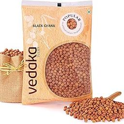 Amazon Brand - Vedaka Popular Black Chana, 500g-18