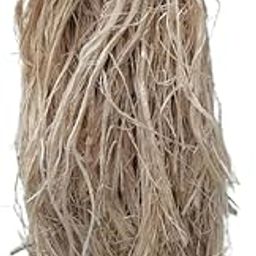 Natural Banana Fibre Uncombed | Banana Fibre Raw Material | for Making Handicrafts- Place mats, Storage Baskets & Banana Fibre Rope/Thread |Eco-Frienfdly Item (250 gm)-image-20