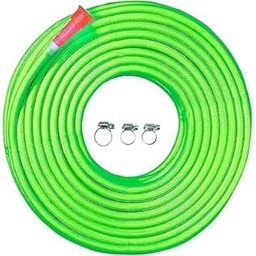 EARLYWOOD Flexible PVC Garden Water Pipe (0.5 Inch) – Durable Green Hose with Connectors & Clamps for Watering, Cleaning, Indoor & Outdoor Use(10M, 32.80 FT, Green)-image-14