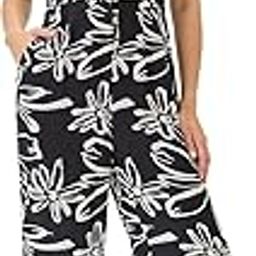 Women V-Neck Ruched Sleeves Floral Print Longline Jumpsuit-picture-12