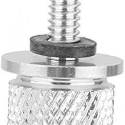 The Style Sutra 2pcs 1/4" CNC Seat Mount Bolt Screw Cap for Harley Dyna Sportster Silver|Motors | Parts & Accessories | Motorcycle Parts |2 X Seat Bolt-13