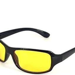 Spefez Day & Night Unisex Goggles Anti-Glare Polarized Sunglasses Men/Women Driving Glasses UV Protection All Bikes&Car-Pack of 1 Goggles (Yellow/Black) (Yellow)-picture-25