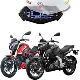 9H Nano Motorcycle Dashboard Screen Protector for Bajaj Pulsar N150| N160| N250 ||Digital Instrument Cluster Protector || Scratch Guard || (Pack of 1) [Not Tempered Glass]-23
