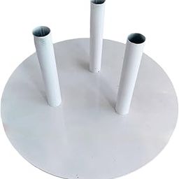 ARTISOUL® Flower Pole Display Stand Base Reception Round Party Iron Flower Holder Rack Three Holes | Wedding Supplies | Venue Decorations-image-7