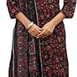 Women's Cotton Kurta Pant Set with Dupatta-picture-25