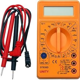 Electronic Spices ES830d Digital Multimeter for Measuring Ac and Dc Voltage, Dc Current and Resistance With Lcd Display-2