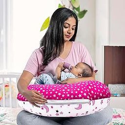 MOM & SON Adjustable Strap Baby Breast Feeding Pillow, Nursing Pillow, Maternity Feeding Pillow-image-49