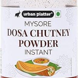 urban platter Instant Mysore Dosa Chutney Powder, 200G, Vegetable Masala-image-53