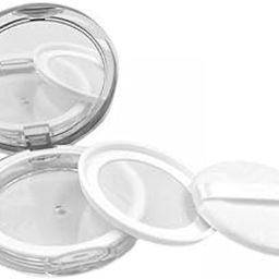 6xLoose Powder Container Mini Compact Cosmetic Holder 3G for Household Travel Silver|Health & Beauty | Makeup | Face | Face Powder-image-4