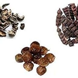 Raintech Herbal Combo of Natural Whole Dried Amla, Ritha, and Shikakai (300g) | Traditional Herbal Hair Care & Natural Remedies for Healthy Hair and Skin-image-27