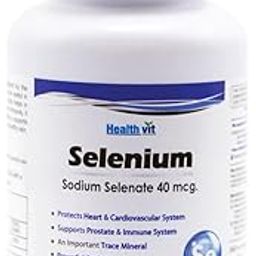 Healthvit Selenium 40mcg - Important Trace Mineral | Powder Antioxidant | Immune System Booster |Promote Heart Health | Promotes Cardiovascular System | Vegan & Non-GMO | 60 Capsules-12