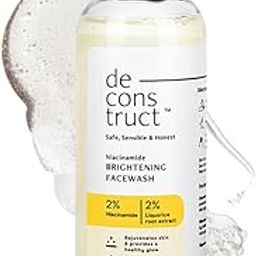 Deconstruct Niacinamide Brightening Facewash | 2% Niacinamide + 2% Liquorice Root Extract | Cleanses, Brightens | Face Wash for Tan Removal, Clear and Bright Skin & Glowing Skin | 100 ml-19
