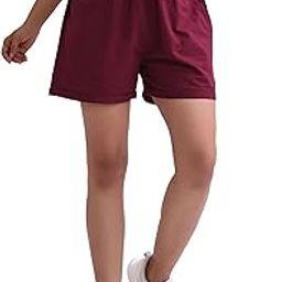 Cotton Shorts for Women with 2 Pockets - Comfortable Casual Summer Shorts for Beachwear, Vacation, and Everyday Use, Lightweight and Breathable-image-60