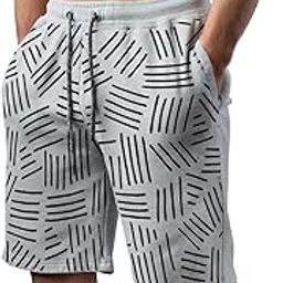SOUTH CITY Hotfits Men's Cotton Knee Length Casual Shorts for Workout & Running with 2 Side Pockets-picture-15