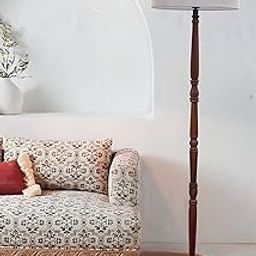 After Hours Corporation Classic Floor Lamp for Living Room, Bedroom, and Office, Classic Floor Lamp Best for Room Decor (Pack of One,Wood, Natural Brown)-image-79