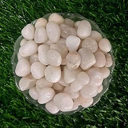 White Polished Pebble Stones for Plants Pots, Aquarium Fish Tank, Pebbles for Decoration, Garden, Table & Home Decor, Vase Fillers-image-16