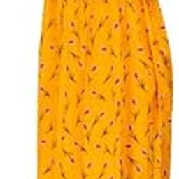 Women's Pure Cotton Nightwear Casual Nighty (Nighty-1111 Free) Yellow-image-40