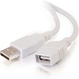 JGD PRODUCTS 1.5M USB 2.0 Male to Female Extension Plug/Socket Adapter Cable - (Very Useful for LED/LCD TV USB Ports) White-9