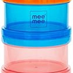 Mee Mee Multi Storage Milk Powder & Food Container | Travel Friendly Baby Food Box | Compact & Light Weight | Baby Food Milk Powder Storage (Multicolor)-image-33
