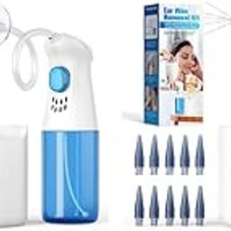 HANNEA® Manual Ear Canal Irrigator Kit with 250ml Water Cup 11 Nozzles 10 Single-Hole 1 Five Hole Gentle Wax Remover Tool Set for Kids Adults Safe Cleaning Rinser 2PCS-image-92