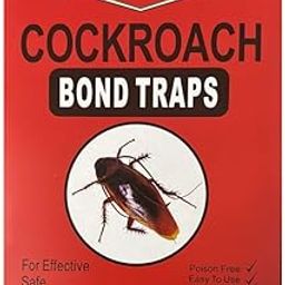 Kitssential Cockroach Bond Traps Powerful Cockroach Trap Box Cockroach Catcher Cockroach Bait Formulatio, Bug, Insect, Pest, Mosquito, Plant, Home, (Cockroach Bond Traps)-6