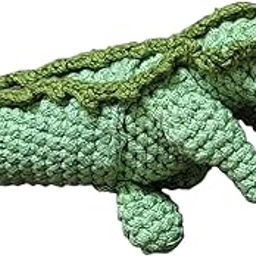 Nessh Fashion Handmade Crochet Crocodile Soft Toy – Amigurumi Plushie for Kids, Gifting & Home Décor-image-22
