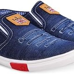Men's Denim Casual Outdoor Walking Lightweight Comfortable Slip On Shoes-image-74