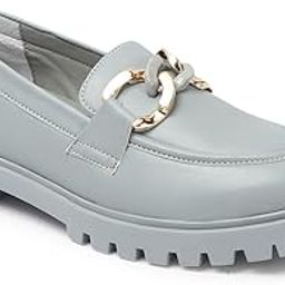 Women Comfortable and Stylish Block Heel Round Toe Slip On Fashion Casual Shoes for Daily,Office, Casual and Formal Use-image-51
