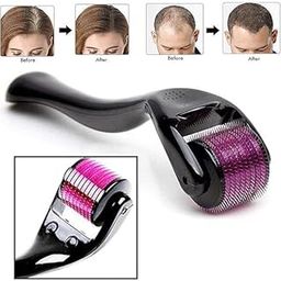 Derma Roller For Hair Growth 0.5 mm with 540 Chromium Needles | Reverse Signs of Aging | Derma roller Increases Collagen production Repairs Damaged Hairs | For Hair Fall, Thickening-2