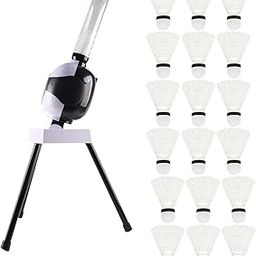 Generic Badminton Serve Machine Sports Game Badminton Trainer for Adults Kids Indoor with 18 Badmintons | Tennis & Racquet Sports | Badminton-13
