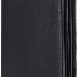 Wallets for Men Large Capacity Genuine Leather RFID Bifold Wallet/Credit Card Holder with ID Window-18