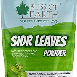 Bliss of Earth Sidr Powder For Hair, 100gm, Handpicked Sidr leaves, Pure Beri Leaves Powder For Hair & Skin-image-27