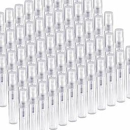 GREENECTAR PET Empty 10 Ml Clear/Transparent Mini Pocket Pen Spray Bottles Refillable Bottle Sanitizer, Perfume, Attar, Lotion, Essential Oils, Aromatic Water, Blend (Set of 20)-image-70