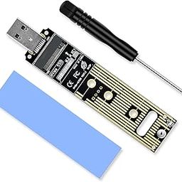 ELUTENG NVME to USB Adapter USB 3.1 Gen 2 to M.2 NVMe SSD Converter Adapter 10Gbps PCIe Based M Key Hard Drive Reader Max 4TB Support UASP for 2280 2260 2242 2230 SSD (Only for M.2 NVME)-image-69