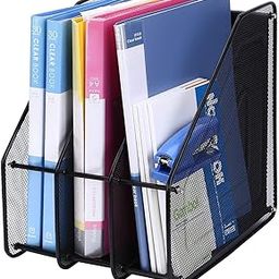 QITIS 3-Tray Magazine Rack or Newspaper, Portable Brochure, Catalog Stand (Black)-image-73